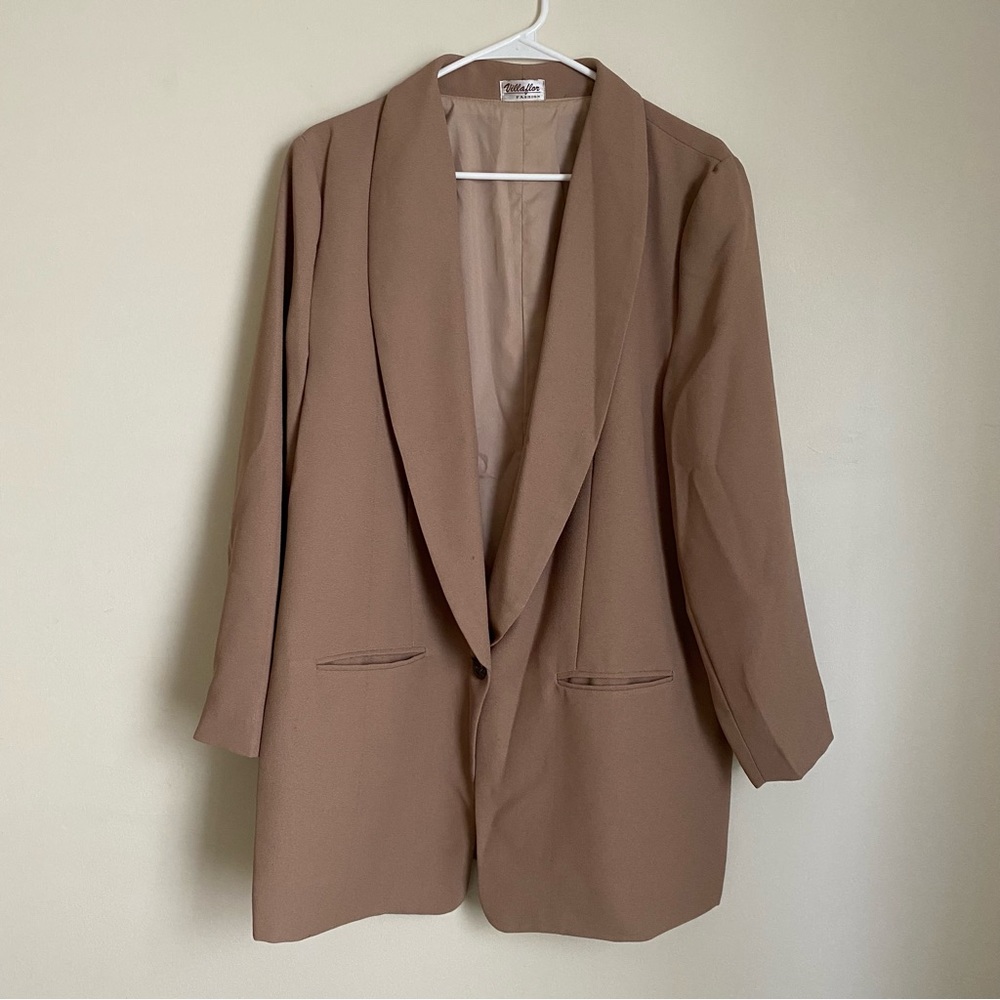 Tan Vintage Blazer